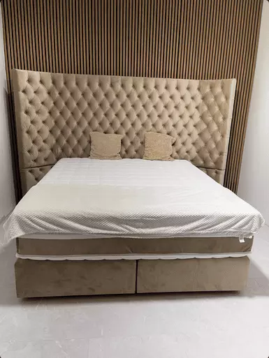 Handgefertigt für echten Schlaf und lebendige Träume – Boxspringbett 180x200 cm